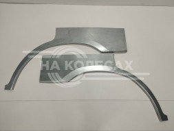 Ремонтная задняя арка Toyota Land Cruiser Prado 90