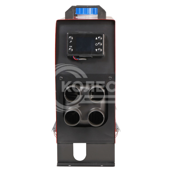 Отопитель воздушный автономный переносной 12В 5000Вт дизель металл. корпус (узкий)