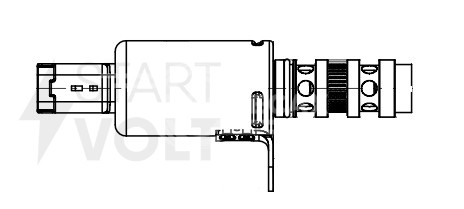 Клапан электромагнитный регулировки фаз ГРМ для автомобилей Peugeot 207 (06-) 1.4i/2.0i/Citroen C5 (01-) 2.0i впускной