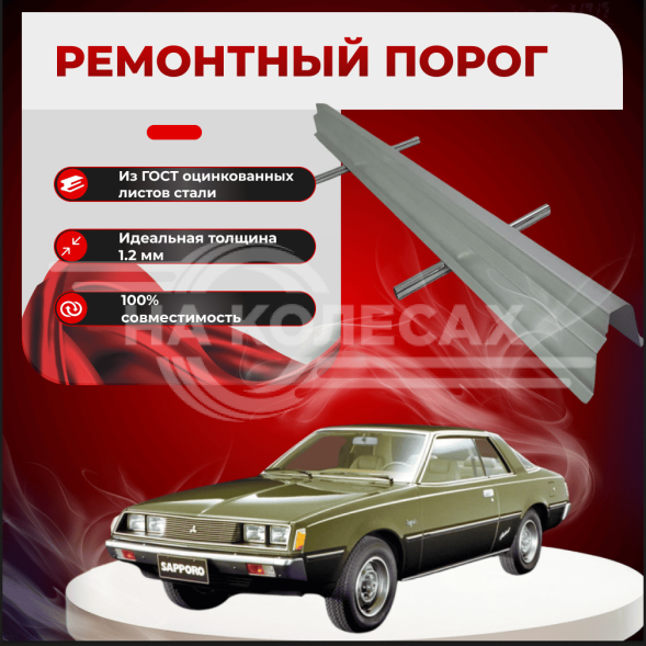 Ремонтные пороги Mitsubishi Sapporo