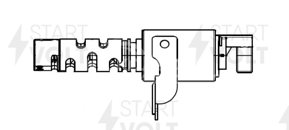 Клапан электромагнитный регулировки фаз ГРМ для автомобилей Jaguar XF (07-) 3.0i/Land Rover Range Rover Sport (05-) 4.2i/4.4