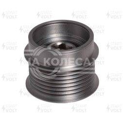 Шкив с обгонной муфтой генератора для автомобилей Toyota Camry V40 (07-)/Rav 4 (05-) 2.0i/2.4i