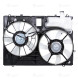 Электровентилятор охлаждения для автомобилей RX II (06-) 3.5i (2 вент.) (с кожухом)