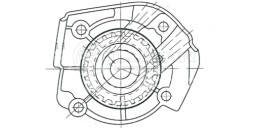 Насос водяной для автомобилей Fiat Albea (03-) 1.4i