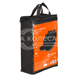 Чехлы-майки F1k компл.передние/задние, цвет черный, полиэстер