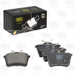 Колодки тормозные дисковые задние для автомобилей Citroen Berlingo (08-)/Peugeot 308 (07-)/Partner (08-)