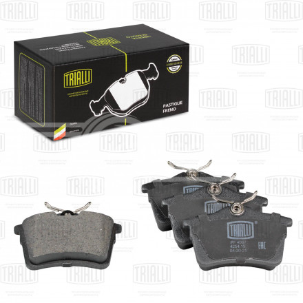 Колодки тормозные дисковые задние для автомобилей Citroen Berlingo (08-)/Peugeot 308 (07-)/Partner (08-)