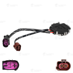 Модуль управления вентилятора охлаждения для автомобилей Skoda Octavia A5 (04-)/VW Golf V (03-) (тип Gate)