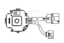 Модуль управления вентилятора охлаждения для автомобилей Skoda Octavia A5 (04-)/VW Golf V (03-) (тип Gate)