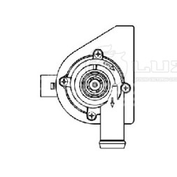 Насос водяной (электрический) для автомобилей VW Transporter T5 (03-09) 1.9TDi/2.5TDi/2.0i/3.2i