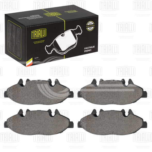 Колодки тормозные для автомобилей Mercedes Vito/Viano (W639) (03-) дисковые передние