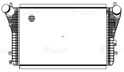 ОНВ (радиатор интеркулера) для автомобилей Tiguan (08-)/Passat (05-)