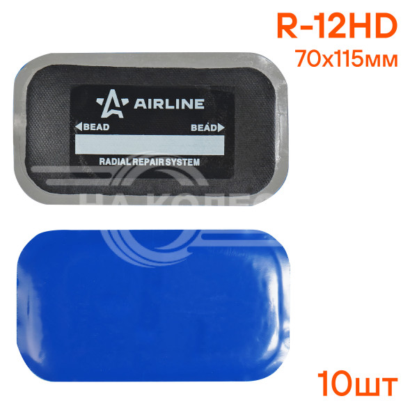 Пластырь кордовый, радиальный R-12HD (70*115 мм)