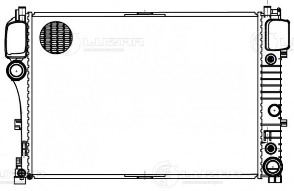 Радиатор охлаждения для автомобилей S-classe (W221) (05-) (LRc 15121)