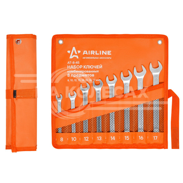 Набор ключей комбинированных 8 пр. (8-17мм) сумка PRO