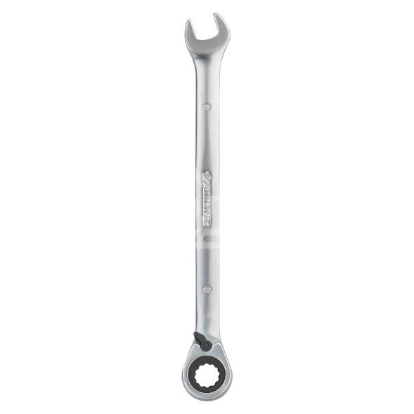 Ключ комбинированный трещоточный с переключателем 8мм пласт. подвес PRO