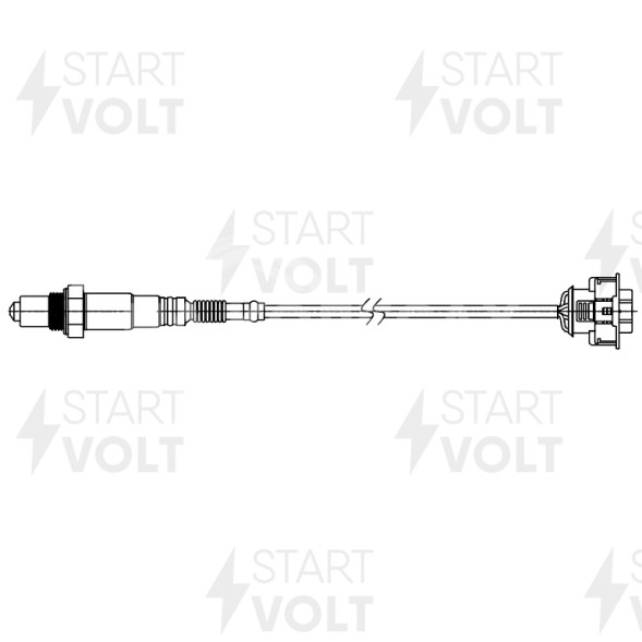 Датчик кислорода для автомобилей Opel Corsa C (00-) 1.2i/1.4i/Astra G (98-) 1.4i после катализатора
