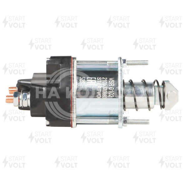 Реле втягивающее стартера для автомобилей Лада 2101-2107, 3 шпильки (с/о, для ст. 35.3708)