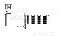 Клапан электромагнитный регулировки фаз ГРМ для автомобилей Dodge Ram (08-) 5.7i впускной
