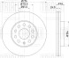Диск тормозной передний для автомобилей Skoda Octavia A7 (13-) / Volkswagen Jetta (11-) d=276