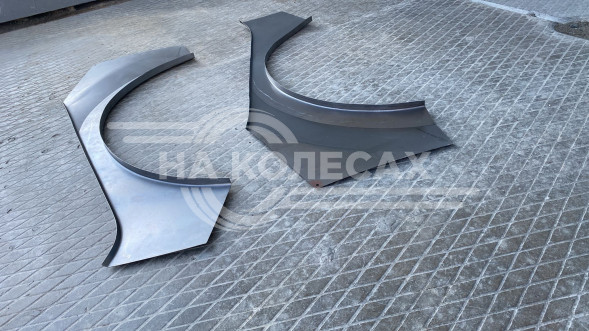 Ремонтные задние арки Hyundai Solaris хб