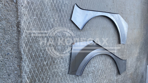 Ремонтные задние арки Hyundai Solaris хб