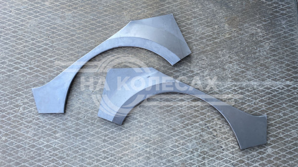 Ремонтные задние арки Hyundai Solaris хб