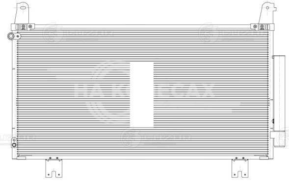 Радиатор кондиционера для автомобилей CR-V (16-) 2.0i/2.4i