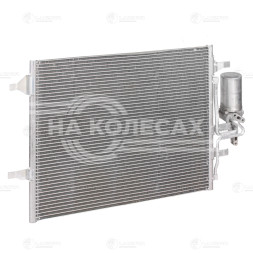 Радиатор кондиционера для автомобилей Volvo S60 (10-)/S80 (13-)/XC60 (08-)/XC70 (07-)