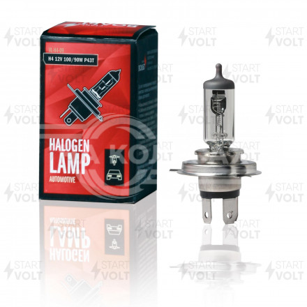 Галогенная лампа H4 12V 100/90W P43T