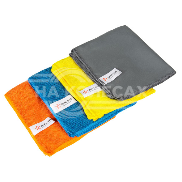 Набор салфеток &quot;рулончики&quot; из микрофибры (4шт., 20*20 см)