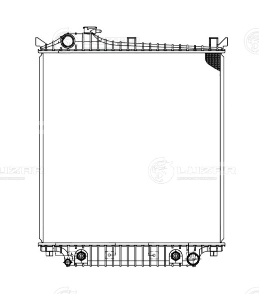 Радиатор охлаждения для автомобилей Explorer (06-) 4.0/4.6i