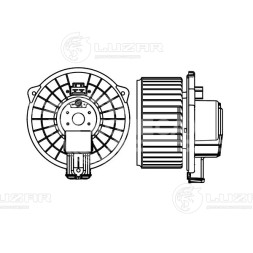 Электровентилятор отопителя для автомобилей Lexus RX II (03-)