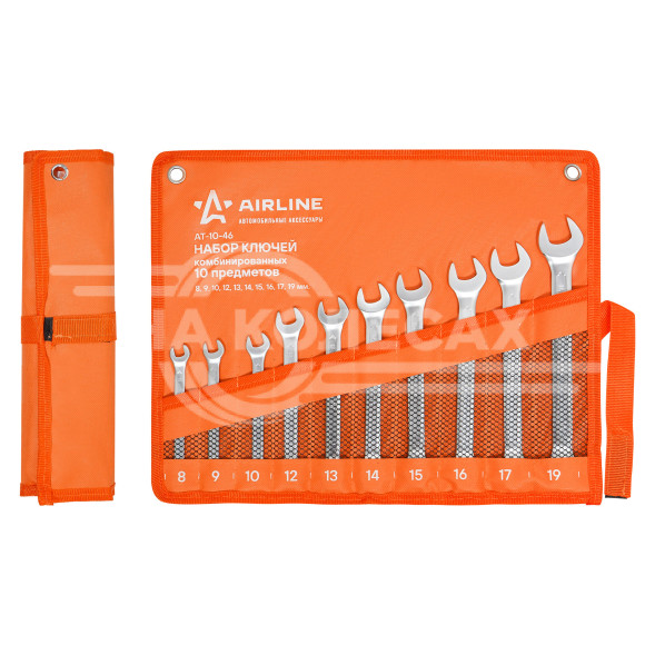 Набор ключей комбинированных 10 пр. (8-19мм) сумка PRO