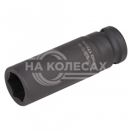 Головка ударная торцевая 1/2&quot; DR шестигранная 17мм L=78 мм