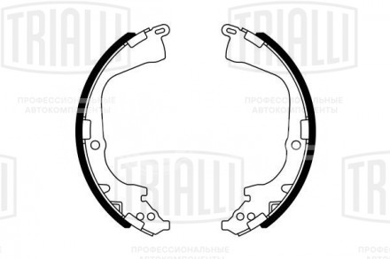Колодки тормозные барабанные для автомобилей VW Amarok (09-) 295x57