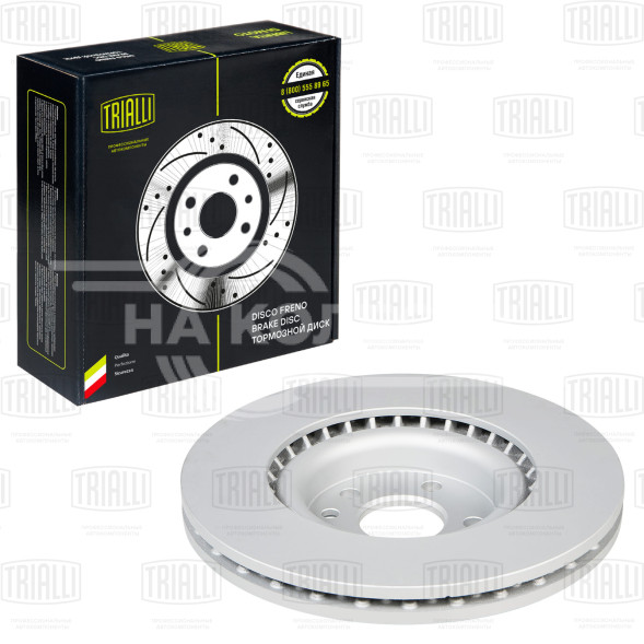 Диск тормозной передний для автомобилей Land Rover Discovery Sport (14-) / RR Evoque (11-) d=325 окрашенный