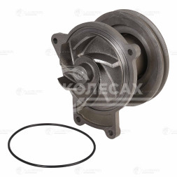 Насос водяной для автомобилей КАМАЗ 740.63 Евро-3 A/C (двойной шкив 100мм/160мм, 10PK)