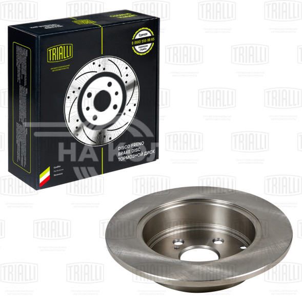 Диск тормозной задний для автомобилей Toyota Verso (09-) d=297