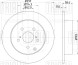 Диск тормозной задний для автомобилей Toyota Verso (09-) d=297