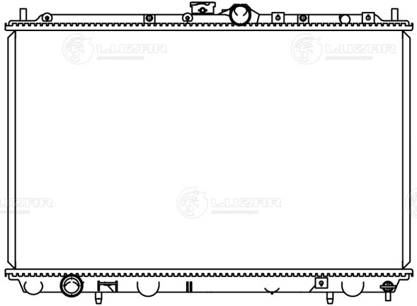 Радиатор охлаждения для автомобилей Carisma (95-)/Space Star (98-) 1.3i/1.6i/1.8i MT
