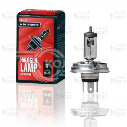 Галогенная лампа H4 24V 75/70W P43T