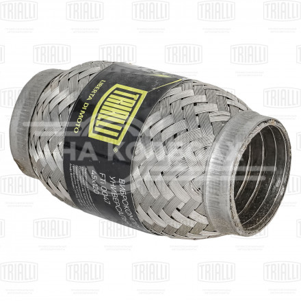 Виброкомпенсатор выхлопной трубы (Гофра) 45x120 InterLock (нержавеющая сталь)