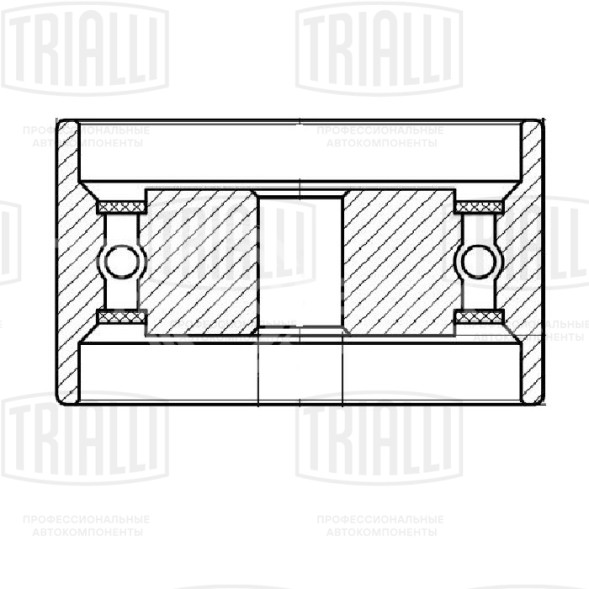 Ролик ГРМ для автомобилей Hyundai Santa Fe (00-) 2.7i (натяжной)