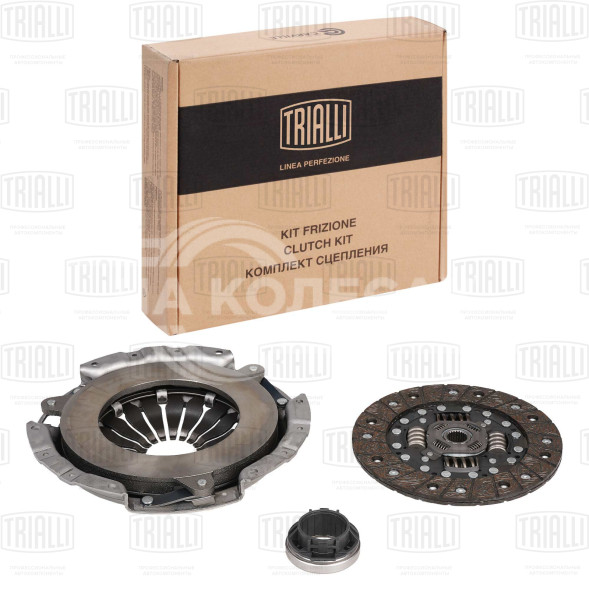 Комплект сцепления в сборе для автомобилей Daewoo Nexia (95-)/Chevrolet Lanos (97-) 1.5i 8V с муфтой