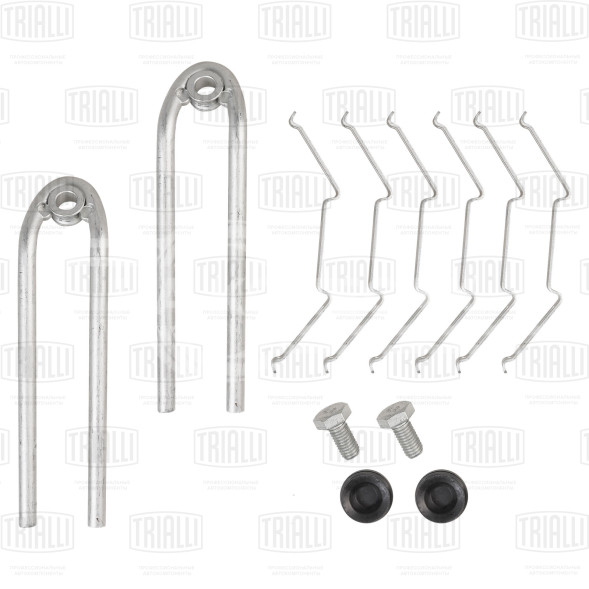 Колодки тормозные дисковые для автомобилей МАЗ, DAF, Renault (WVA № 29126) с монтажным комплектом