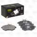 Колодки тормозные дисковые передние для автомобилей Citroen C2 (03-)/ C3 (02-) с тормозной системой TRW (PF 4197)