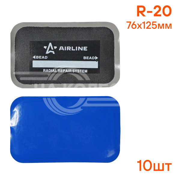 Пластырь кордовый, радиальный R-20 (76*125 мм)