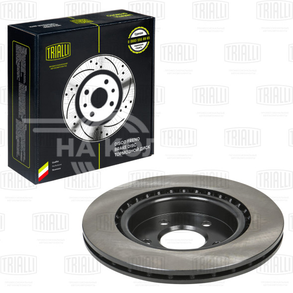 Диск тормозной задний для автомобилей Mercedes A (W176) (12-) / CLA (C117) (13-) d=295, thk=22