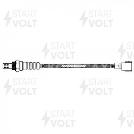 Датчик кислорода для автомобилей Toyota Camry V50 (11-) 3.5i/LC Prado (02-) 4.0i после катализатора